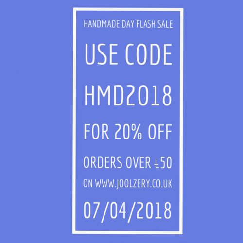 2018 Handmade Day Flash Sale Voucher Code